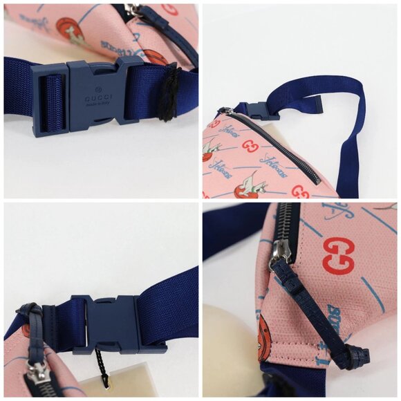 GUCCI Children GUCCIxThe Jetsons Waist bag PVC Pink Silver 502095 Auth 123063M - Picture 16 of 16